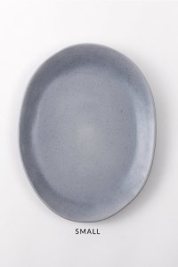 Home Oval platter - grey
