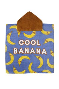 Printed Poncho Pal - Banana