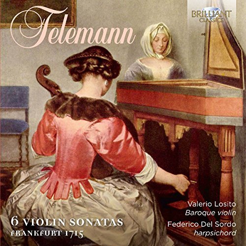 6 Violon Sonatas-Frankfurt 1715