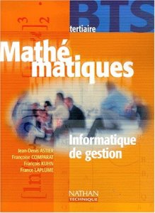 Astier Maths, bts tertiaire (information de gestion), élève, 2000