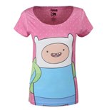 T-shirt Adventure Time - Dotted Screen Printed