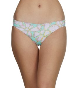 Akela Surf Brazil Reversible Bikini Bottom - Daisy Large - Swimoutlet.com
