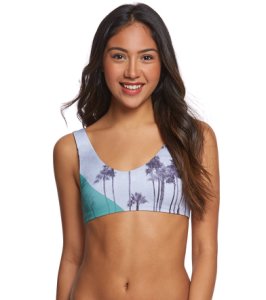 Akela Surf women's gypsy bikini top - grey combo large - swimoutlet.com