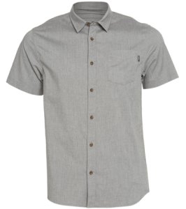 O'neill Men's Service Shirt - Light Grey Heather Large Cotton - Swimoutlet.com