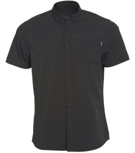O'neill Men's Stockton Shirt - Black Large - Swimoutlet.com