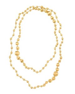 Marco Bicego Africa Gold Graduated Necklace, 48