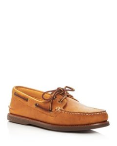 Sperry Men's Gold Authentic Original Two Eye Leather Boat Shoes