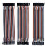 Gearbest 20cm male to male female to female breadboard jumper wire cable 40pcs - male to female multi-a