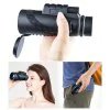 40 x 60 Monocular Night Vision HD Magnification VR-level Experience Telescope -  Black