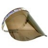 Anti-sand Anti-droplet Anti-spray Sun Visor Outdoor Dust-proof Sunshade Full Face Mask Protective Face Shield -  Cinnamon