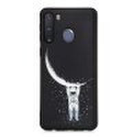 Gearbest Frosted painted tpu phone case for for samsung galaxy a21 -  multi-u