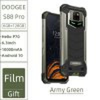 IP68/IP69K Doogee S88 Pro Robuuste Telefoon 10000 Mah Grote Batterij Quick Veranderende Helio P70 Octa Core 6 Gb ram 128 Gb Rom Android 10 Os