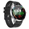 KUMI GW16T Upgraded Smart Temperature Detection Watch Waterproof IP67 Bluetooth 5.0 Multiple Sports Modes Healthy Colorful Fashion Smartwatch -  Platinum