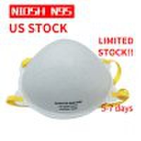 Makrite 10Pcs NIOSH N95 Mask Particulate Respirator N95 Mask Non-Medical