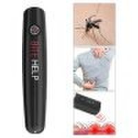 Mosquito Itch Reliever Bite Helper Household Itching Relief Pen for Child Adult Face Body -  Black