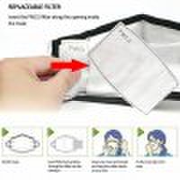Pm2.5 Activated Carbon Mask Filter Replaceable Mist Paper Filter For Personal Care Respiratory Protection