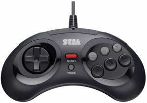 8bitdo Retro-Bit SEGA Mega Drive 8-button Arcade Pad with USB Black (1038498)