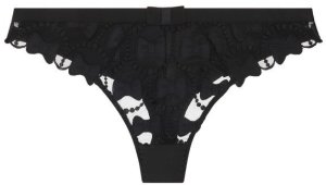 Aubade the bow collection by viktor & rolf thong black