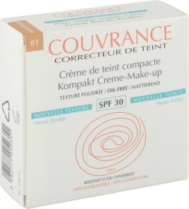 Avène Couvrance Compact Creme Make-Up Mattifying Porcelain