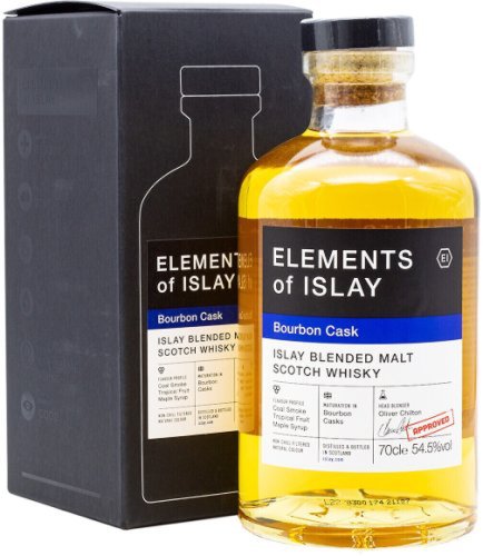 Elements of Islay Bourbon Cask Islay Blended Malt Scotch Whisky 0,7l 54,5%
