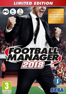 Sega Football manager 2018: limited edition (pc/mac/linux)
