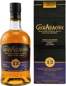 GlenAllachie 12 Years Old French Oak Wood Finish 48% 0,7l