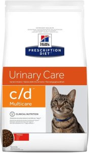 Hill's Pet Nutrition Hill's prescription diet c/d feline urinary stress reduced calorie with chicken (1,5 kg)