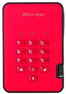iStorage diskAshur 2-SSD 256GB red