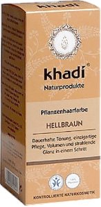 Khadi Naturprodukte Herbal hair colour light brown (100g)