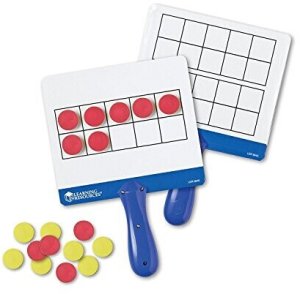 Learning Resources Magnetic Ten - Frame Answer Boards