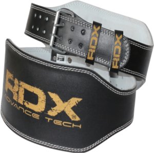 RDX Leather Weightliftingbelt Power Training
