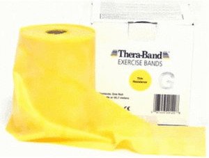 Thera Band 45.50m Exercise Band - yellow / thin