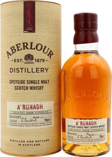 Aberlour A'Bunadh Batch 74 Oloroso Sherry Matured Cask Strength Single Malt Scotch Whisky 0,7l 60%
