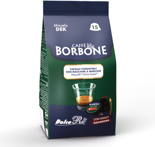 Caffè Borbone Dolce Gusto Nescafé Miscela Dek (90 capsules)