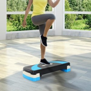 HomCom Stepper fitness/aérobic avec hauteur reglable