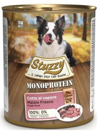 Agras Delic S.p.a. Stuzzy dog adult monoprotein - fresh pork (800 g)