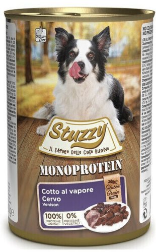Agras Delic S.p.a. Stuzzy dog adult monoprotein - venison (400 g)