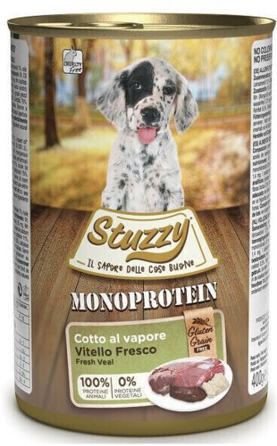 Stuzzy Dog Monoprotein Puppy - Fresh Veal (400 g)