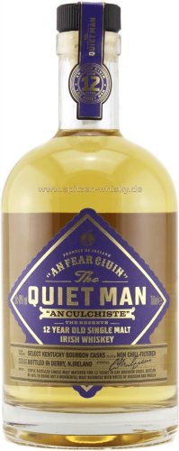The Quiet Man An Culchiste 12 Years Irish Single Malt Whiskey 0,7 L 46 %