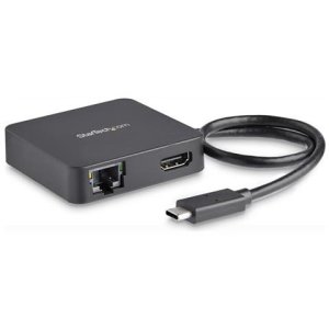 Adattatore Multiporta USB-C per Portatili - 4k HDMI - GbE - USB Tipo C - USB-A - Alimentato