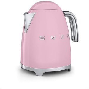Smeg Bollitore elettrico 50's style klf01pkeu capacità 1.7 litri potenza 2400 watt colore rosa pastello