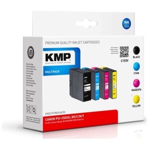 Kmp C103v multipack bk / c / m / y compatibi. con canon pgi-2500 xl
