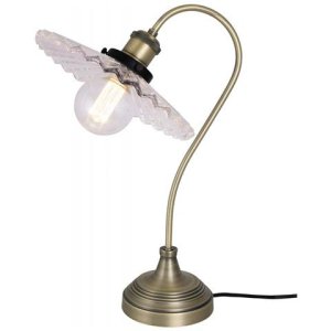 Globen Lighting Lampada da tavolo cobbler colore trasparente