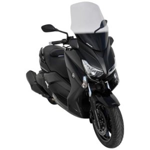 Parabrezza Ermax Scooter Alto Protezione +12 Cm (Totale Altezza 62 Cm) Per X Max 125/250 2014/2017 Trasparente