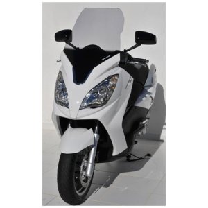Scooter Parabrezza Ermax Alto Protezione +5 Cm (Totale Altezza 74 Cm) Per Satelis 125/300 2012/2016 Trasparente