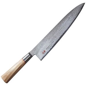 Suncraft Senzo twisted octagon - coltello da chef 240 mm