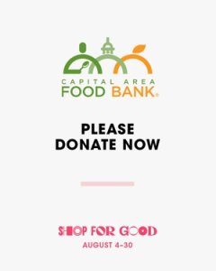 Bloomingdale's Capital area food bank donation