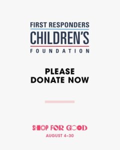 First Responders Children's Foundation Donation