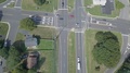 Cars Driving Through An Intersection