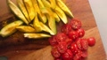 Chef In Kitchen Preparing Vegetables For Healthy Vegan Dish - 25s